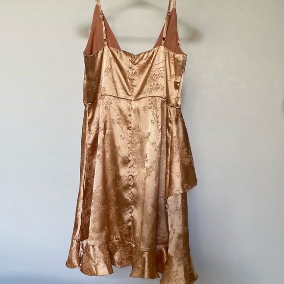 Gold Mini Dress - Picture 4 of 7
